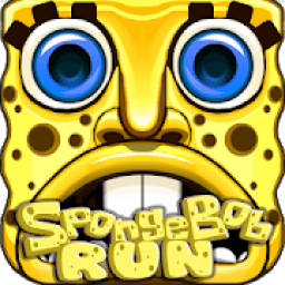 Run Spongebob Giving Krabby Patty icon