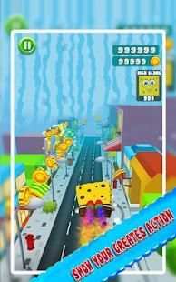 Run Spongebob Giving Krabby Patty screenshot 2