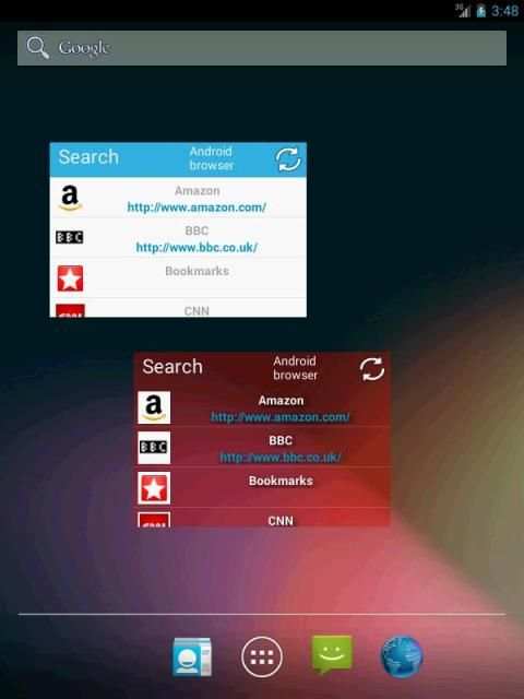 Bookmarks in a list Widget स्क्रीनशॉट 1