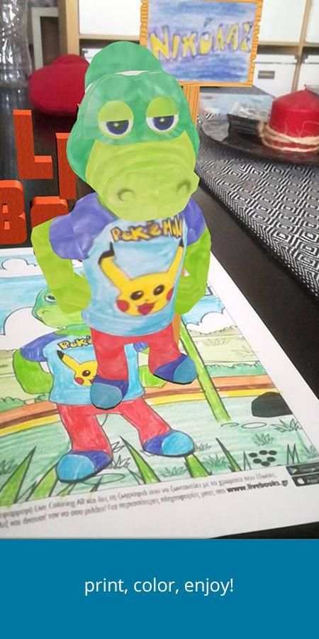 Live Coloring AR screenshot 4