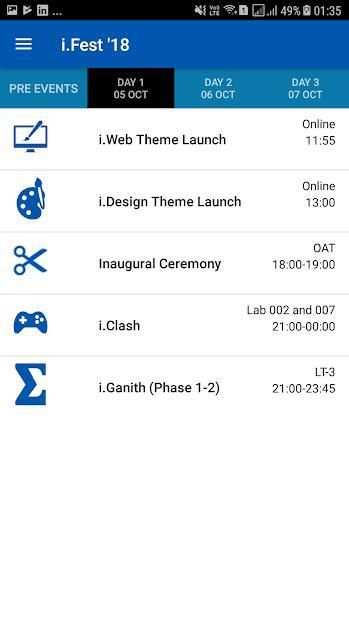 iFest '18 स्क्रीनशॉट 1