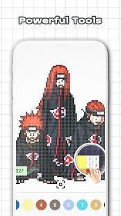 Color by Number - Naruto Sandbox Ninja Pixel screenshot 3