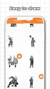 Color by Number - Naruto Sandbox Ninja Pixel screenshot 2