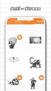 Color by Number - Naruto Sandbox Ninja Pixel screenshot 5