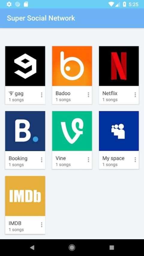 Super Social Network 6 تصوير الشاشة