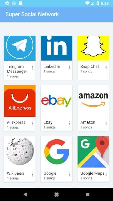 Super Social Network 7 تصوير الشاشة