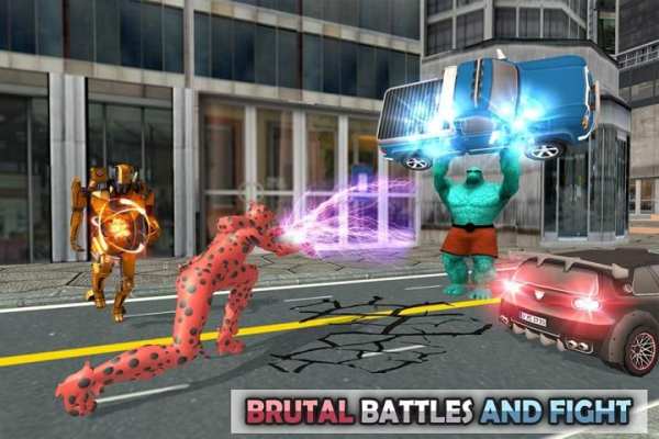 Flying Lady Bug City Crime Battle स्क्रीनशॉट 3