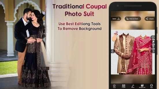 Traditional Couple Photo Suit screenshot 5