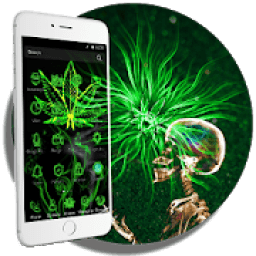 ikon Neon Rasta Weed Theme