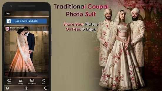 Traditional Couple Photo Suit screenshot 2