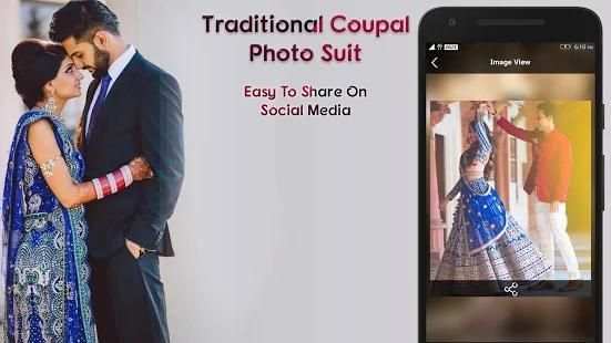Traditional Couple Photo Suit screenshot 1