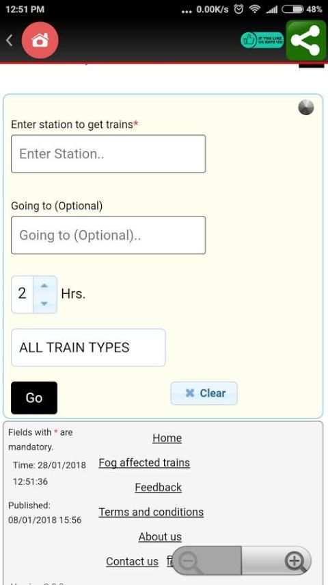 Indian Railway screenshot 1