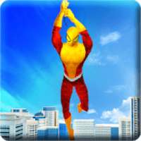 Super Flying Spider Rope Hero: City Rescue Mission