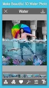 3D Water Effects Photo Maker Studio स्क्रीनशॉट 4