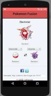 Fusion Generator for Pokemon and pokedex screenshot 5