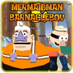 Mermaid Man &amp; Bernacle Boy Fight icon