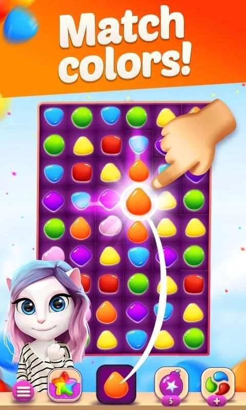 Talking Angela Color Splash screenshot 10