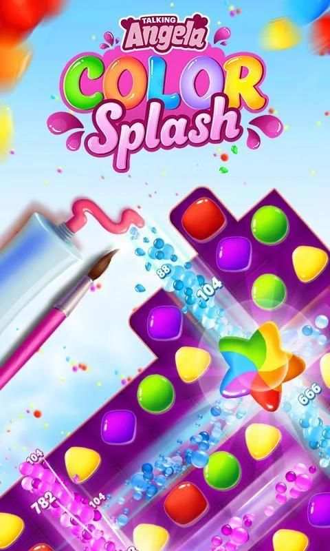 Talking Angela Color Splash screenshot 6