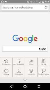 Safree mini browser screenshot 3