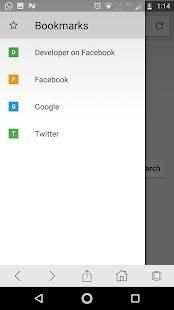 Safree mini browser स्क्रीनशॉट 4