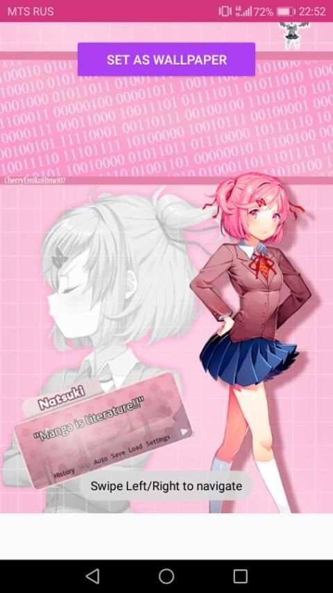 Wallpapers Doki Doki screenshot 1