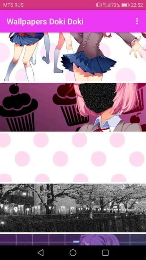 Wallpapers Doki Doki screenshot 4