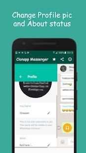 Clonapp Messenger screenshot 2