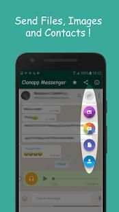 Clonapp Messenger स्क्रीनशॉट 4