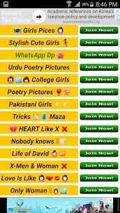 Group links for-whatsapp screenshot 1