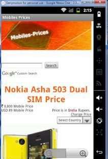Mobile Prices screenshot 2