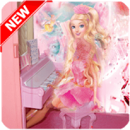 Barbie piano magic tiles icon