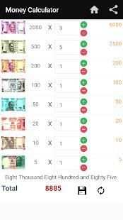 Cash Calculator App 2018 Tally Rupee Money Counter screenshot 4