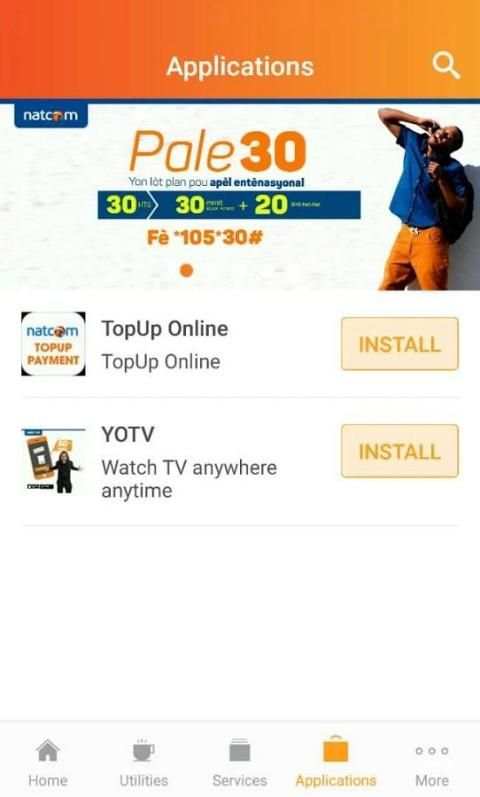 MyNatcom स्क्रीनशॉट 1