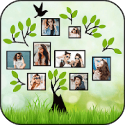 ikon Tree Collage Photo Maker - 3D Tree Pic Collage
