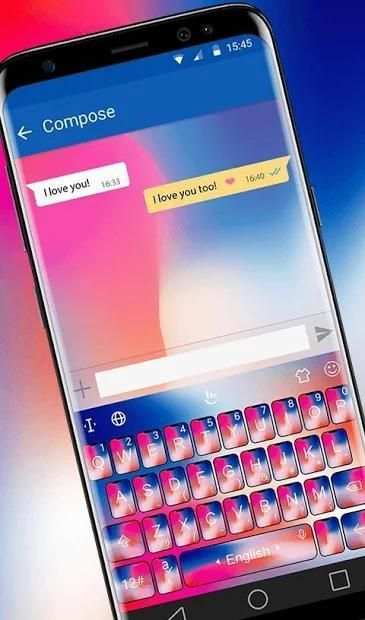 Keyboard Theme For Color Phone Style screenshot 4