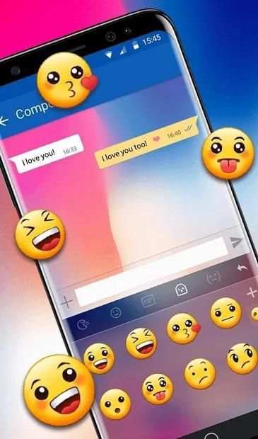 Keyboard Theme For Color Phone Style screenshot 1