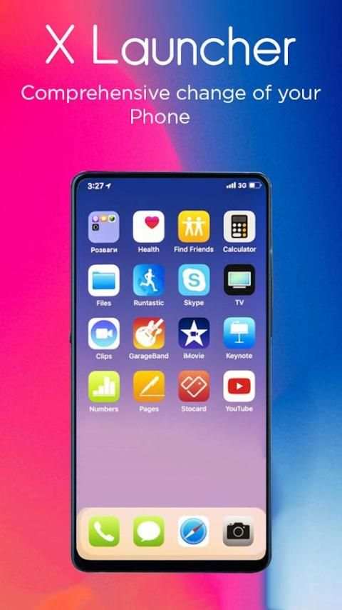 Launcher for IOS 11: Stylish Theme for Phone X screenshot 5