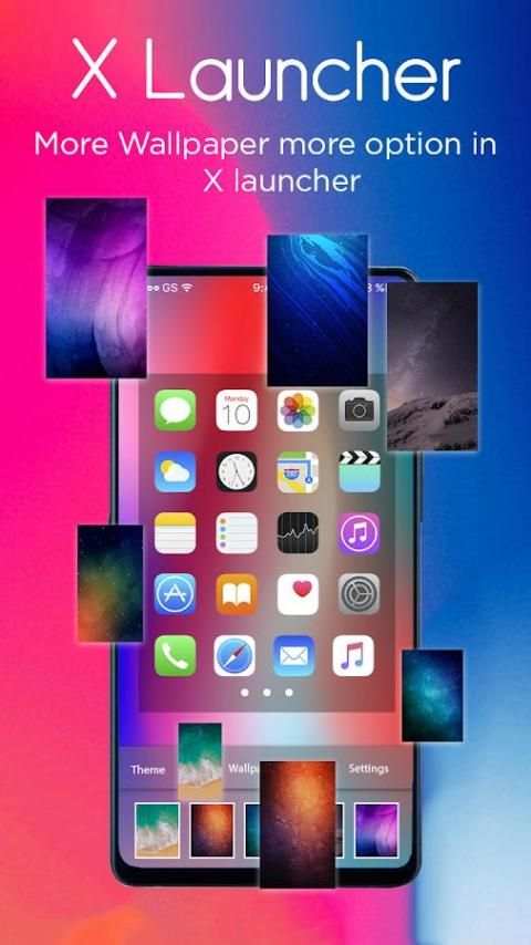 Launcher for IOS 11: Stylish Theme for Phone X screenshot 4