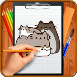 Learn How to Draw Pusheen Cats