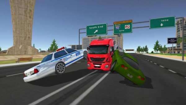 Truck Driver City Simulator screenshot 6