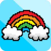 Rainbow Sandbox: Adult Coloring Books, Color Pages