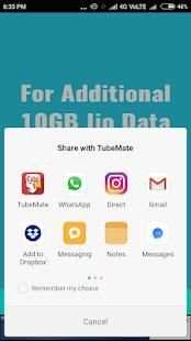 10GB Free Data For Jio स्क्रीनशॉट 1