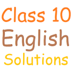 Class 10 English Solutions आइकन