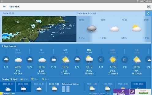 WeatherPro Free screenshot 2