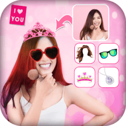 Girls Hairstyles Photo Editor иконка