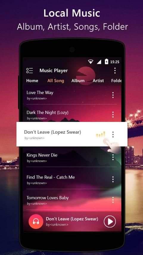 Music Player - Audio Player & Mp3 player स्क्रीनशॉट 4