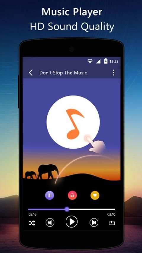 Music Player - Audio Player & Mp3 player स्क्रीनशॉट 1