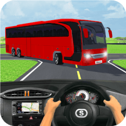 Offroad Coach Bus Driving Simulator 3D आइकन