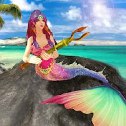 Mermaid Simulator 3D - Sea Animal Attack Games