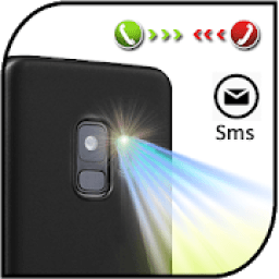 Color Screen Flash Light : Flash on Call and SMS icon